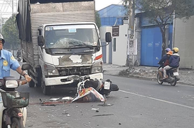 Người đàn ông quốc tịch Mỹ bị xe tải tông chết tại TP.HCM 